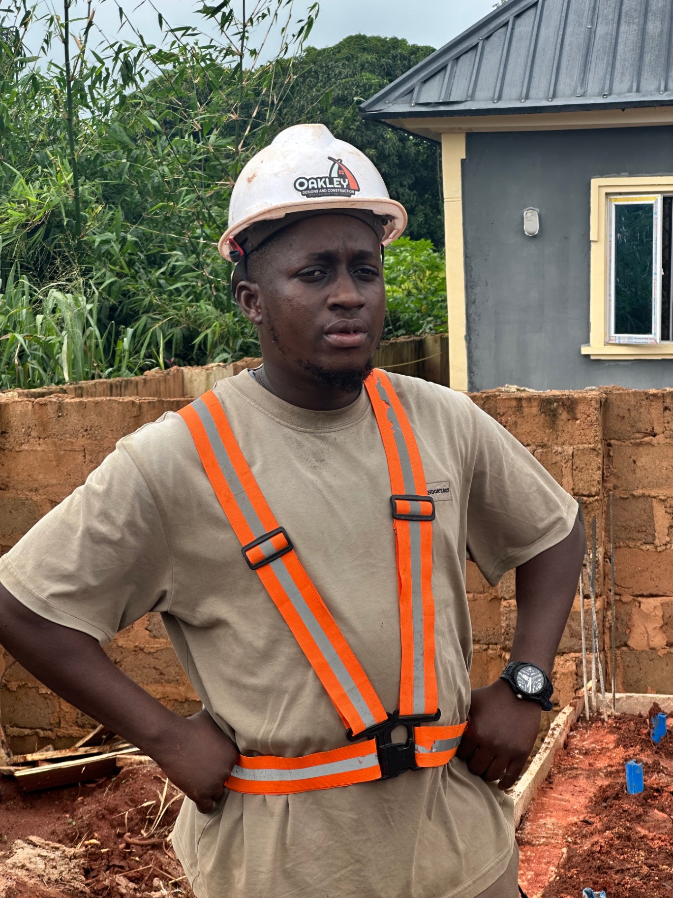 Site supervisor — blockwork inspection
